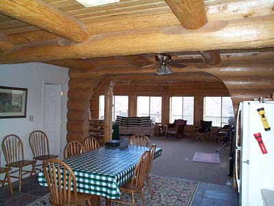 Log Home Interior